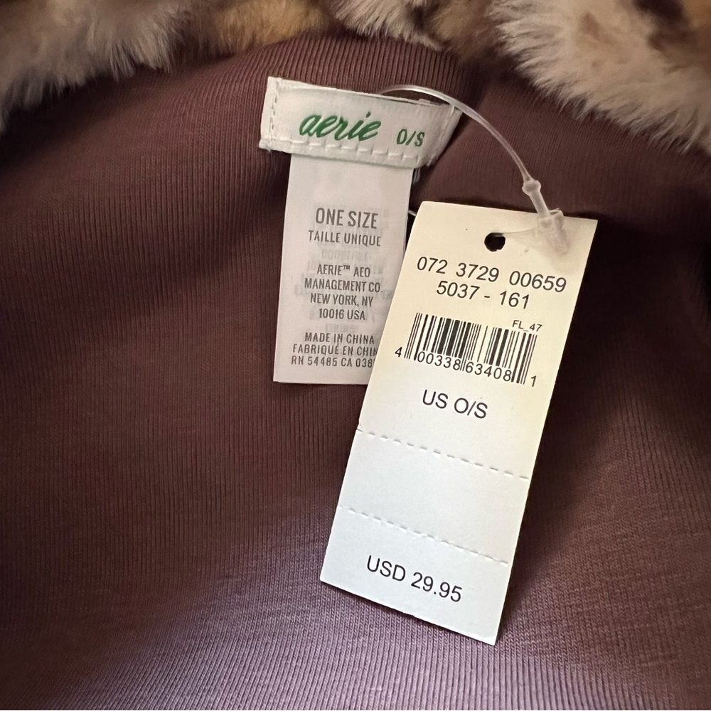 Aerie Leopard Print Tote Bag - Picture 4 of 9